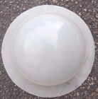 Poly plastic mold half sphere APX.8" W concrete plaster resin mould unbreakable 