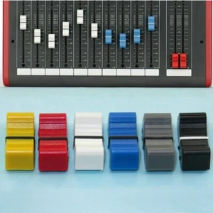 6pcs/lot NEW Straight Slide Fader Knob Cap for Yamaha Allen & Heath Soundcraft - Picture 1 of 6