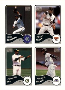 2003 Bazooka 4 on 1 Sticker #48 Cameron/Pokey/Dye/Wilson