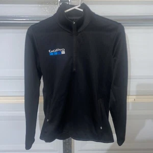 Nike Golf Damen 1/3 Zip Schwarz Pullover Sweater mit GoPro Logo - Bild 1 von 6