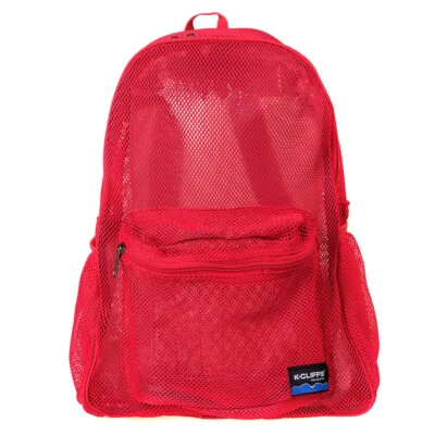Mochila 100% malha 17,5", bolsa de ginástica líquida, mochila de dia - Imagem 1 de 4