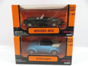 Colección de turismos Mercedes Benz / Volkswagen 1:43 New-Ray #A226 - Imagen 1 de 3