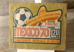 BUSTINA CALCIATORI PANINI MONDIALI MESSICO 70 (bustina sigillata) - Foto 1 di 2