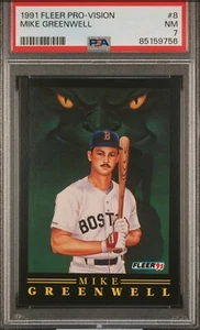 1991 Fleer Pro-Visions — Mike Greenwell — “Green Monster” — PSA 7 — NEW MAY 2024 - Picture 1 of 3