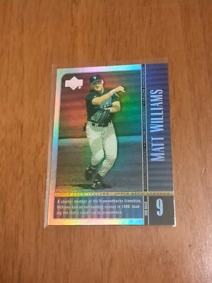 2000 Upper Deck Legends commemorative collection #26 Matt Williams 73/100 - Image 1 of 2