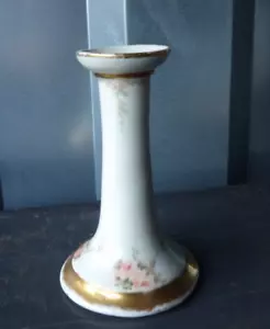 Candelabro antico Limage's France 6" floreale multicolore - Foto 1 di 4