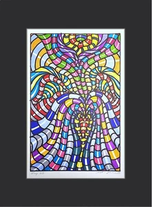 Day 62 Ink Drawing - Matted Illustration September 4, 2024 - Bild 1 von 5