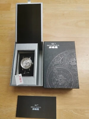 RELOJ MECÁNICO AUTOMÁTICO ORIGINAL SEA GULL 40MM M17  Foto 1 de 4