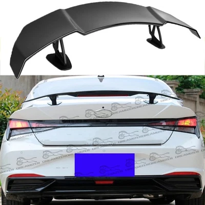 Alerón labial trasero 55" negro brillante estilo GT para Hyundai Elantra Foto 1 de 4