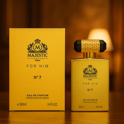 FINE PERFUMERY Eau de Parfum Majestic For Him No.7 Herrenduft Hergestellt in England 100 ml