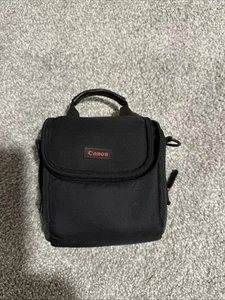 Canon Soft Kameratasche schwarz Taschen Zubehörfächer - Bild 1 von 5