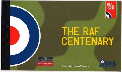 GB 2018 RAF CENTENARIO PRESTIGIO LIBRO DE ESTAMPILLAS COMPLETO EXCELENTE ESTADO MNH Foto 1 de 4