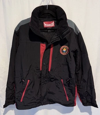 MARKER 2002 Winter Olympics Jacket Salt Lake City Snow Ski Black Full Zip Mens S - Image 1 of 4