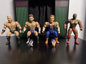 WWE/ Major Wrestling Figure Podcast 4 PK. Cardona, Myers, Sterling and Ahmed. - Picture 1 of 11