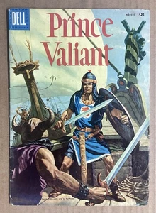 Prince Valiant cuatro colores #650 ~ Dell Comics ~ 1955 ~ basado en Hal Foster Strip ~ G - Imagen 1 de 12