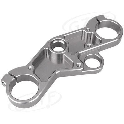 Abrazadera superior delantera superior gris de extremo de árbol triple para Suzuki GSXR600 750 GSXR1000 Foto 1 de 4