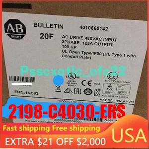 1PC New Allen Bradley 2198-C4030-ERS Kinetix 5300 Servo Driver US Free Tax - Picture 1 of 4