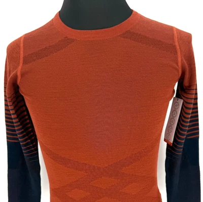 Camisa Smartwool Intraknit Térmica Merino Crew Manga Larga Para Mujer Talla M NUEVA Prenda para el torso Foto 1 de 4