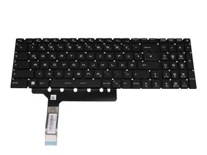MSI GE77HX Raider 12UGS/12UHS (MS-17K5) original Tastatur DE (deutsch) schwarz - Afbeelding 1 van 2