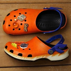 crocs DRAGON BALL Z Goku Classic Clog 210826 Multi Unisex Slip On - Picture 1 of 8