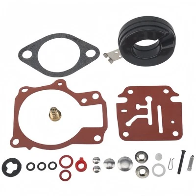 Kit de carburador fueraborda con flotador para motor de barco Evinrude Johnson 20-75 HP Foto 1 de 4