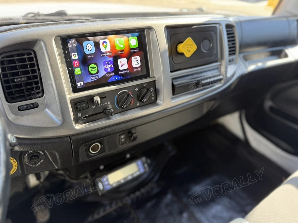 For 2010-2020 Hino 258 268 WiFi Apple Carplay Radio Android 14 RDS GPS - Image 1 of 4