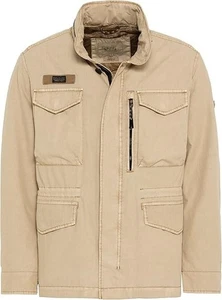 camel active Herren Outdoorjacke mit Einroll-Kapuze 420250/1058 Jacket, Sand, 26 - Picture 1 of 7