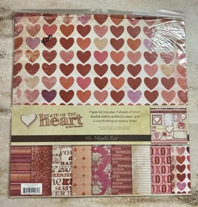 My Mind’s Eye *STATE OF THE HEART* 12x12 Paper Collection Kit 10-PC COMPLETE - Picture 1 of 5