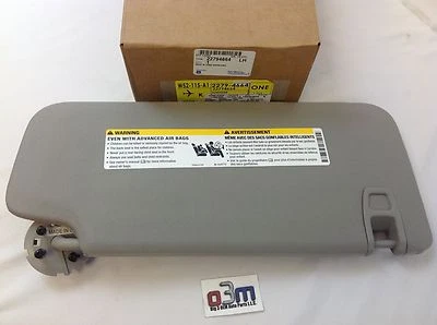 VISEIRA SOLAR Buick Enclave Chevrolet Traverse GMC Acadia LH dianteira titânio nova OEM - Imagem 1 de 4