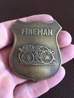 Fireman Epaulette Metal Firefighter Pinback Fire Chief Department FDNY GIFT 🎁