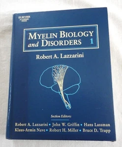 Unread 2003 HC 1st Print Myelin Biology And Disorders 1 Lazzarini 9780124395114 - Picture 1 of 7