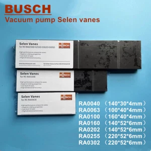 1pcs BUSCH vacuum pump carbon vanes RA0040 RA0063 0100 0160 0202 0255 0302 - Picture 1 of 7