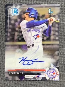 Kevin Smith CDA-KS Chrome Autograph Topps Baseball Card MLB 2017 - Picture 1 of 3