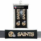 SAINTS~ NFL ~Seat Belt Pads Velour Pair by Fremont Die~ $9.99