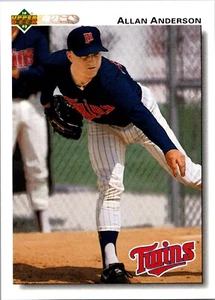 1992 Upper Deck - #506 Allan Anderson - Picture 1 of 2
