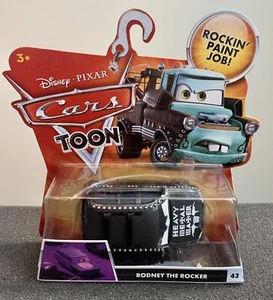 Disney Pixar Cars Toon Mattel Rodney The Rocker Metal Mater RAR Neu in OVP - Bild 1 von 5