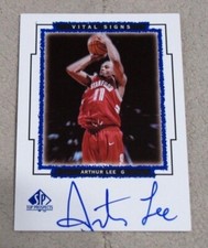 1999 SP Top Prospects Vital Signs #AL Arthur Lee Auto - Stanford
