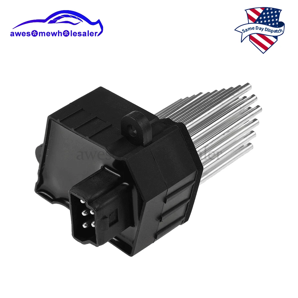 Resistencia Del Motor Del Ventilador De Aire Acondicionado Para BMW - Compatible Con Serie 1 (E87, E81, E82, E88), Serie 3 (E90, E91, E92, E93), X1 (E84), X5 (E70)