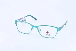 Indi KG7003 Teal Square Girls Full Rim 47-15-125 Eyeglasses Frames - Picture 1 of 4