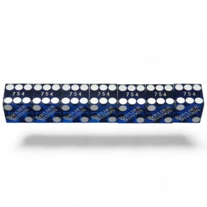 Set 7 Genuine Boulder Station Vegas Casino Dice Matching Serial #s 754 - Rarity! - Picture 1 of 7
