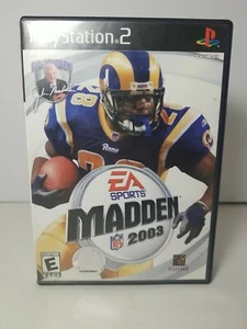 Madden NFL 2003 PlayStation 2 PS2 Game Complete With Manual TESTED FAST SHIP - Picture 1 of 2