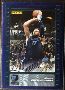 2019-20 NBA Sticker & Card Collection Jonas Valanciunas Blue SP #d 009/299 Card - Picture 1 of 2