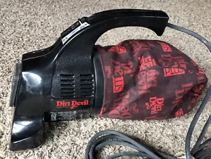 Royal Dirt Devil Plus Handheld Corded Vacuum Cleaner Model 08100 Black TESTED - Picture 1 of 5