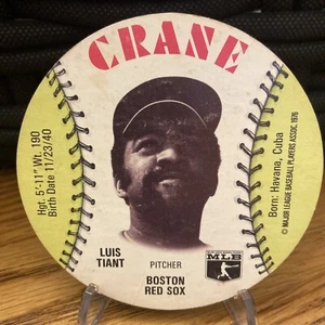 1976 MSA Crane Potato Chips Luis Tiant - Picture 1 of 2