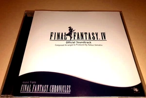 Final Fantasy IV CD soundtrack Nobuo Uematsu video game music from Chronicles - Picture 1 of 5