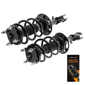 2pcs Front Complete Struts w/ Coil Springs For 2011 2012 2013 Ford Explorer FWD - Picture 1 of 9