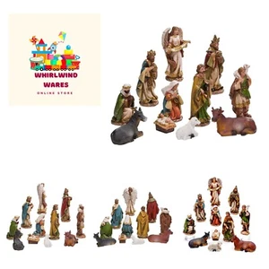 Kurt Adler 6" Nativity Set with 11 Figures - Picture 1 of 9