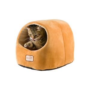 Armarkat Cat Bed Model C11CZS/MH Brown & Ivory