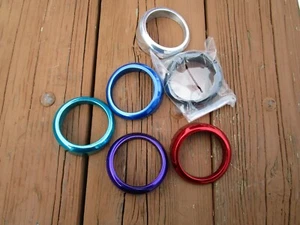 bisel angular talla 2 1/16" disponible en verde azulado, blanco, frambuesa o morado - Imagen 1 de 1