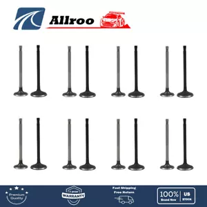 16X Fit For GM 2.0-2.2-2.4 ECOTEC DOHC Intake Exhaust Engine Valves - Picture 1 of 9